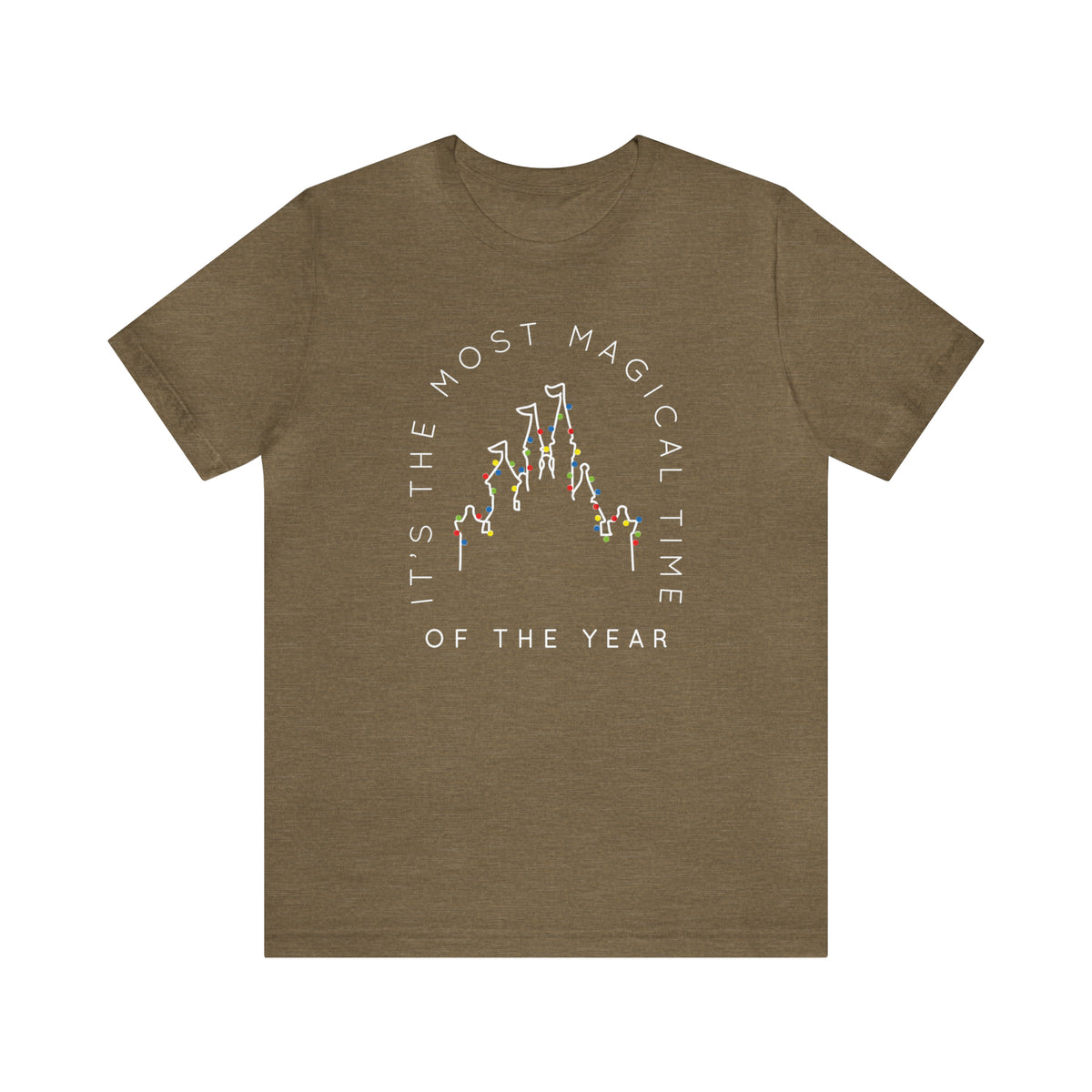 Most Magical Time Of The Year Bella Canvas Unisex Jersey Short Sleeve Tee