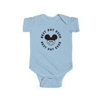 Best Day Ever Rabbit Skins Infant Fine Jersey Bodysuit