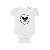 Best Day Ever Rabbit Skins Infant Fine Jersey Bodysuit