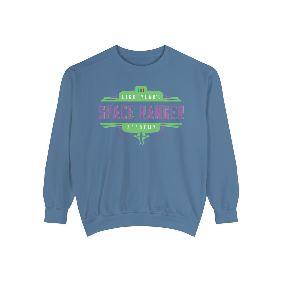 Lightyear's Space Ranger Academy Comfort Colors Unisex Garment-Dyed Sweatshirt