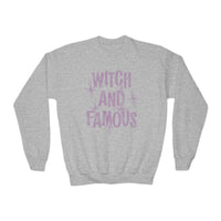 Witch and Famous Gildan Youth Crewneck Sweatshirt