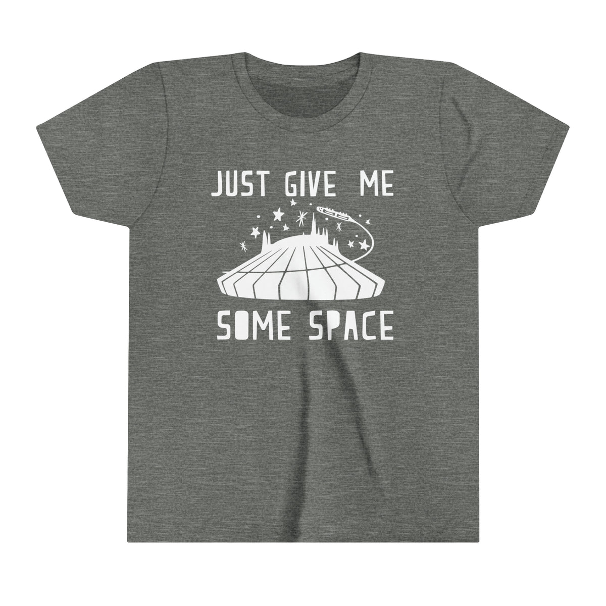 Just Give Me Some Space Bella Canvas Youth Short Sleeve Tee