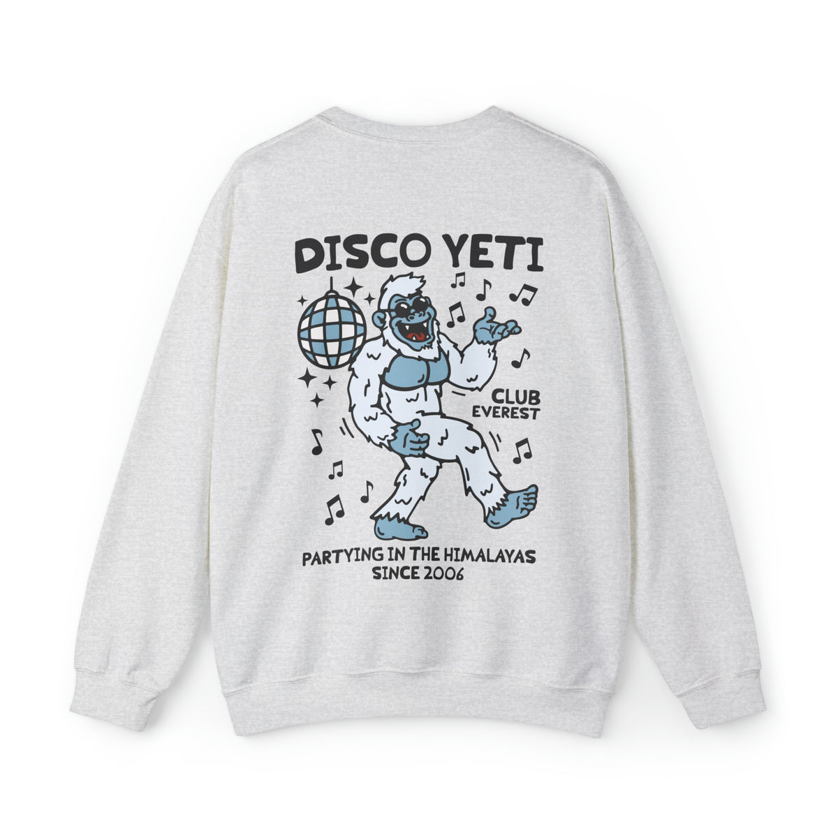 Disco Yeti Gildan Unisex Heavy Blend™ Crewneck Sweatshirt
