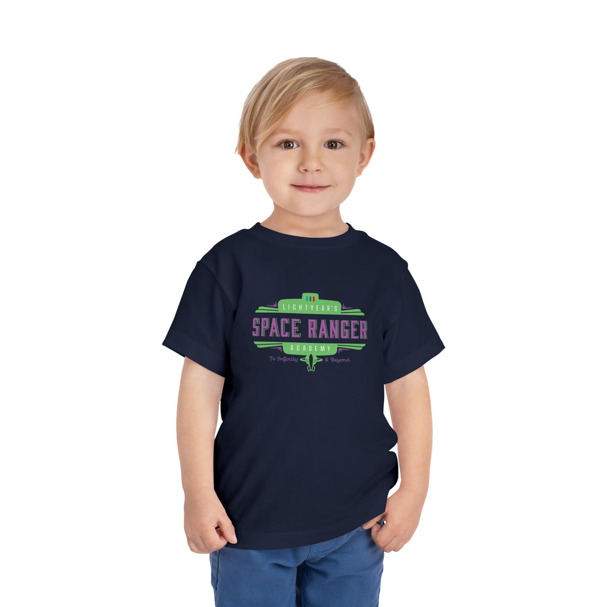 Lightyear's Space Ranger Academy Bella Canvas Toddler Short Sleeve Tee