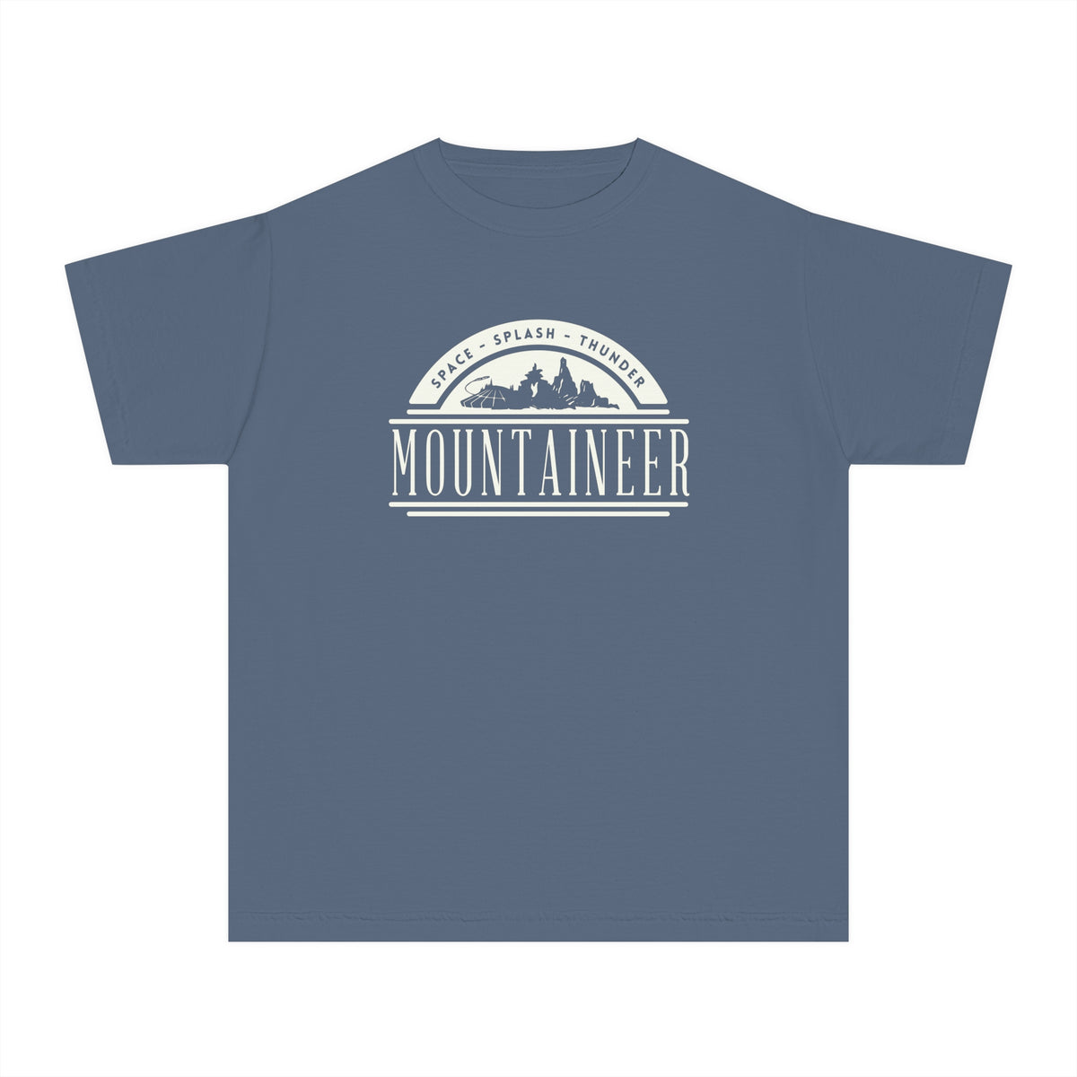 Mountaineer Comfort Colors Youth Midweight Tee