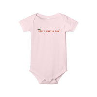 Golly What A Day Bella Canvas Infant Jersey One Piece