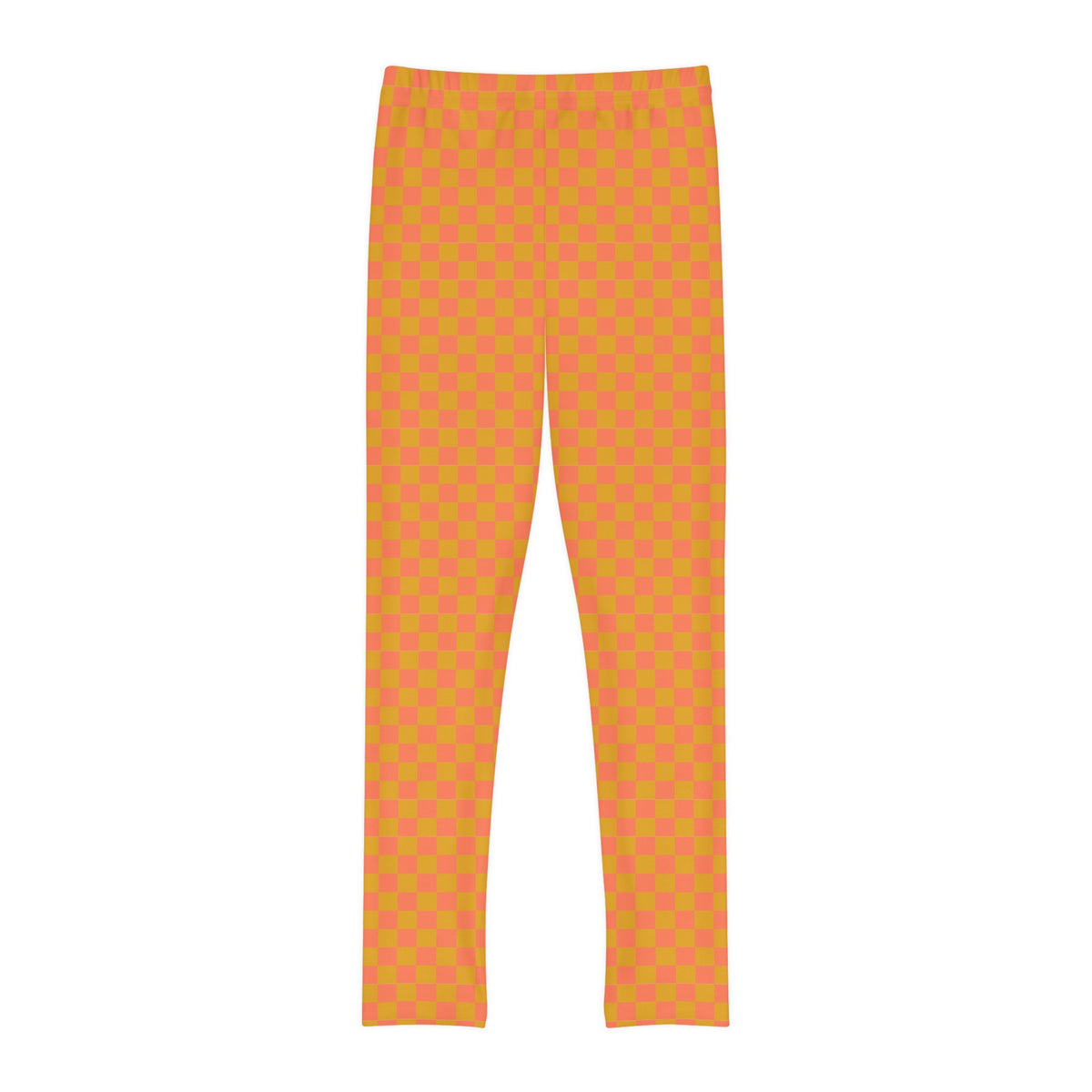 Checked Youth Full-Length Leggings