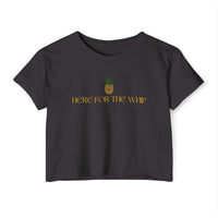 Here for the Whip Women's Festival Crop Top