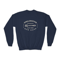 Dinglehopper Hair Salon Gildan Youth Crewneck Sweatshirt