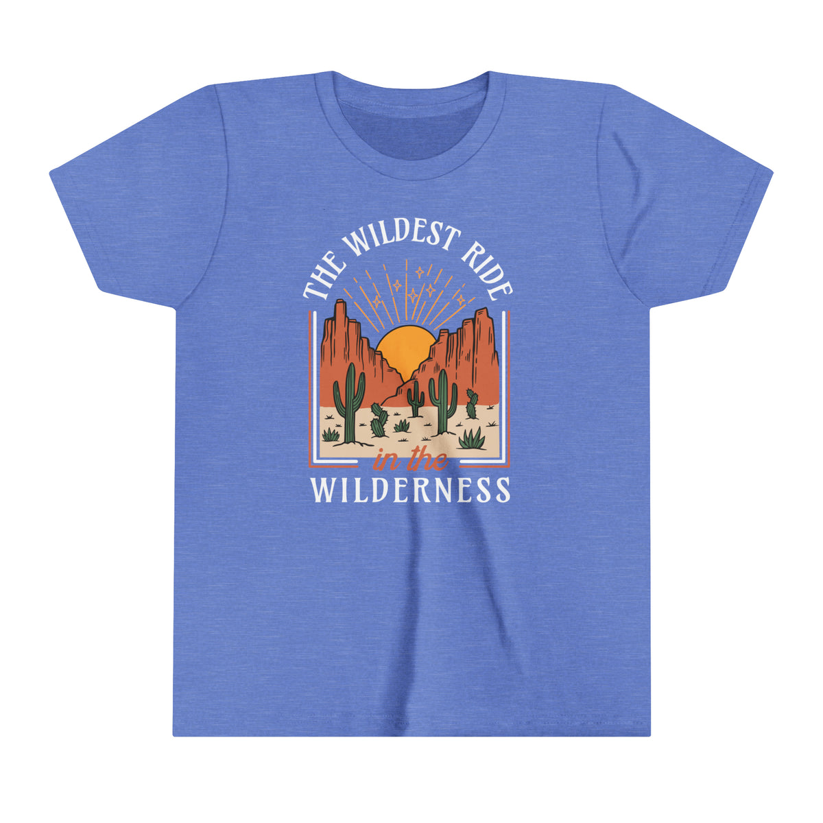 The Wildest Ride In The Wilderness Bella Canvas Youth Short Sleeve Tee