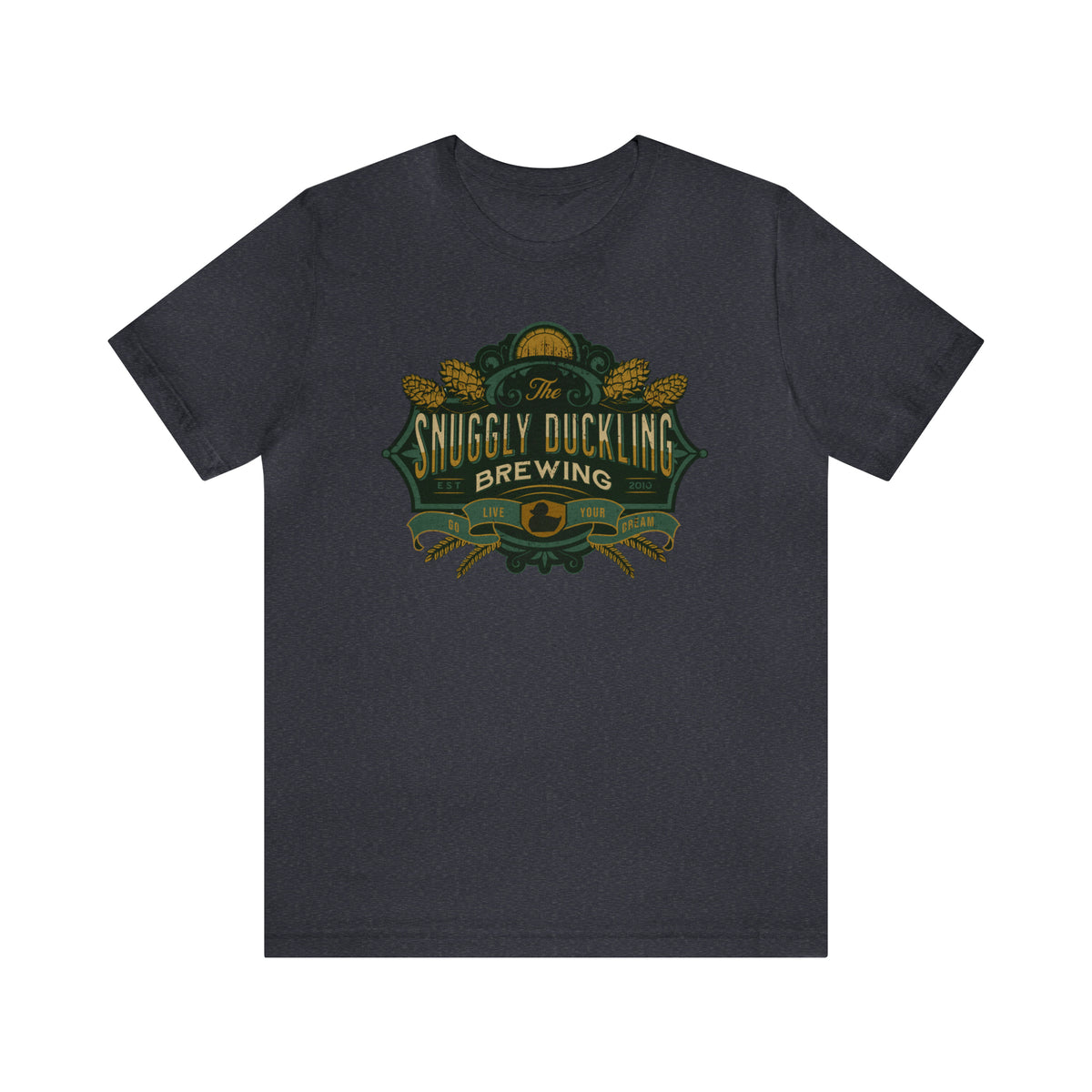 The Snuggly Duckling Brewing Bella Canvas Unisex Jersey Short Sleeve Tee