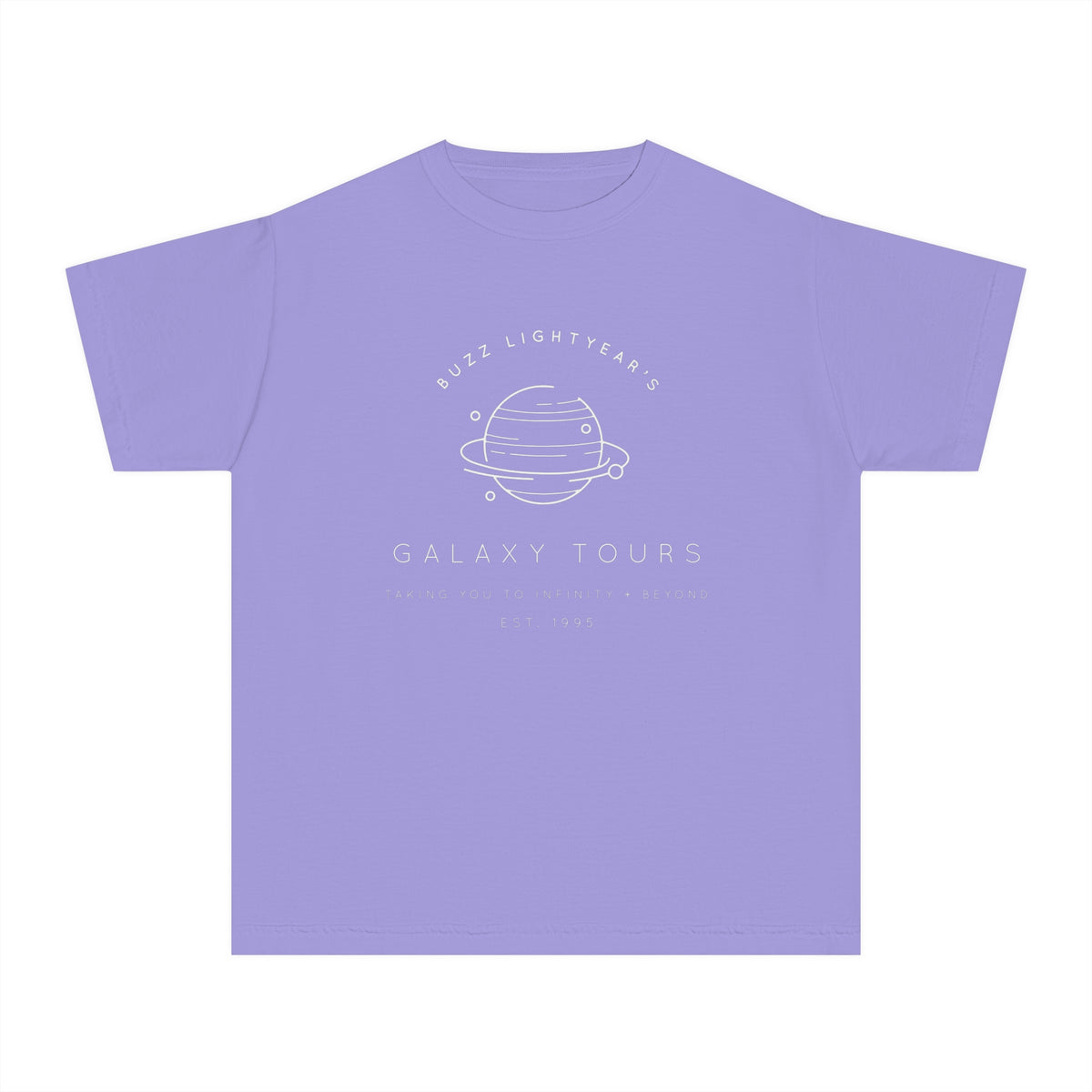 Lightyear's Galaxy Tours Comfort Colors Youth Midweight Tee