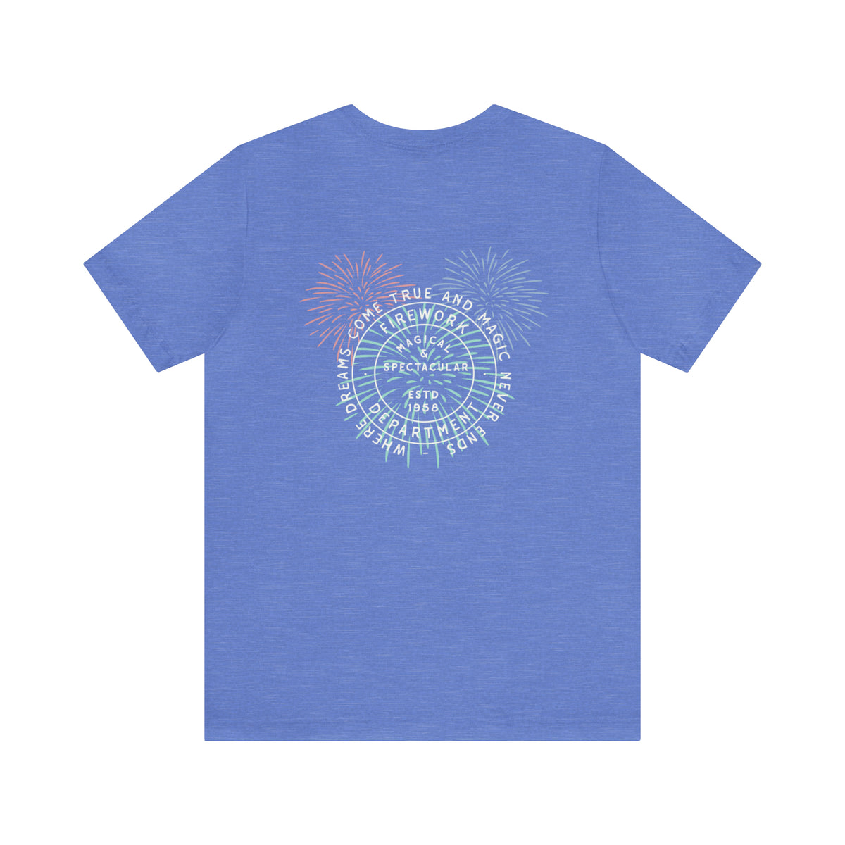 Firework Department Bella Canvas Unisex Jersey Short Sleeve Tee