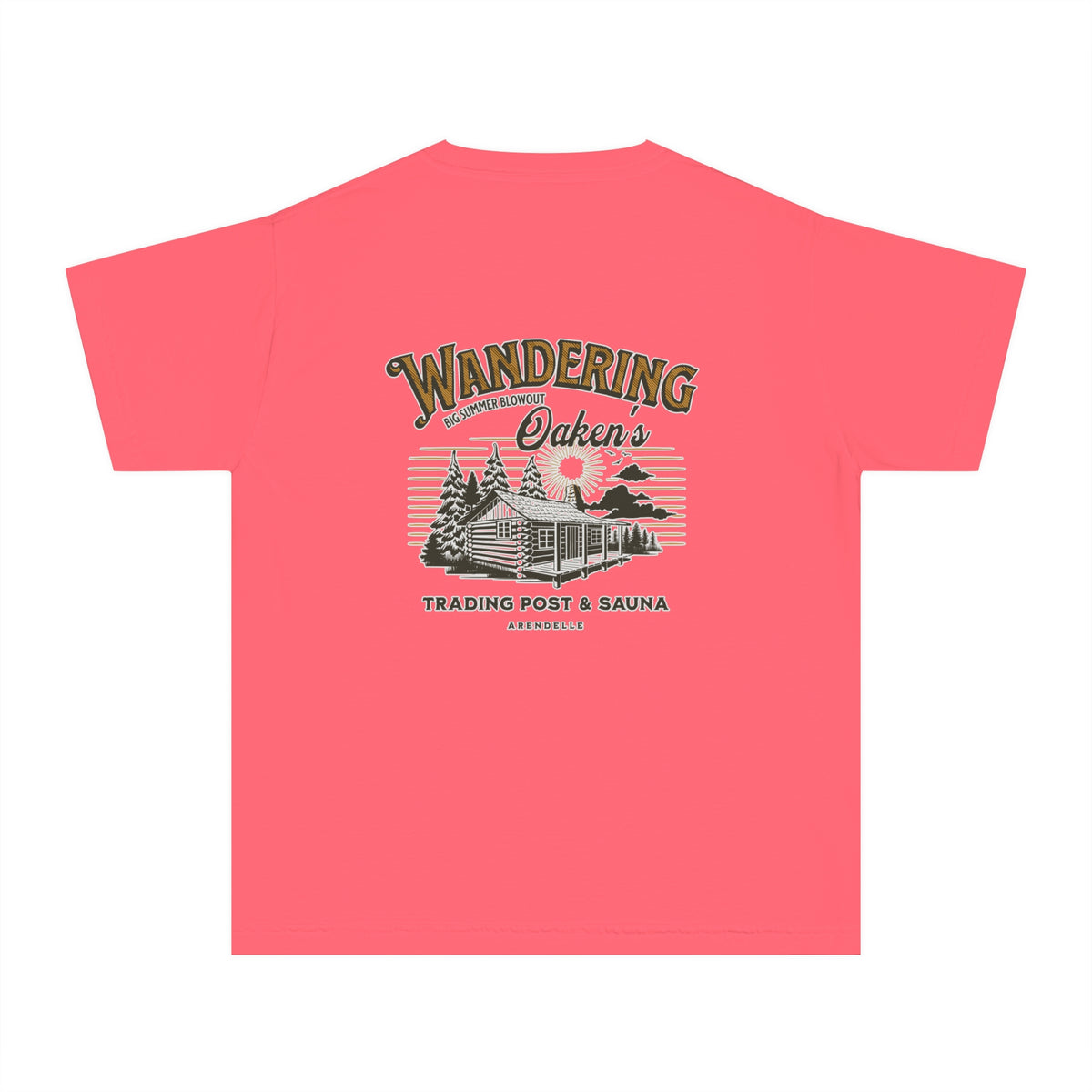 Wandering Oaken’s Trading Post Comfort Colors Youth Midweight Tee