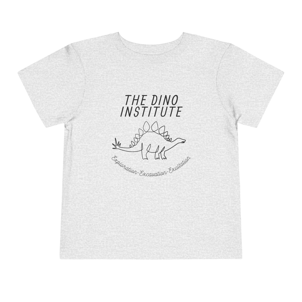 The Dino Institute Bella Canvas Toddler Short Sleeve Tee
