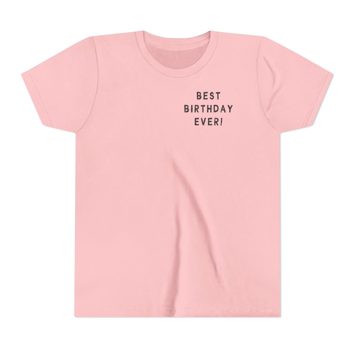 Best Birthday Ever Bella Canvas Youth Short Sleeve Tee