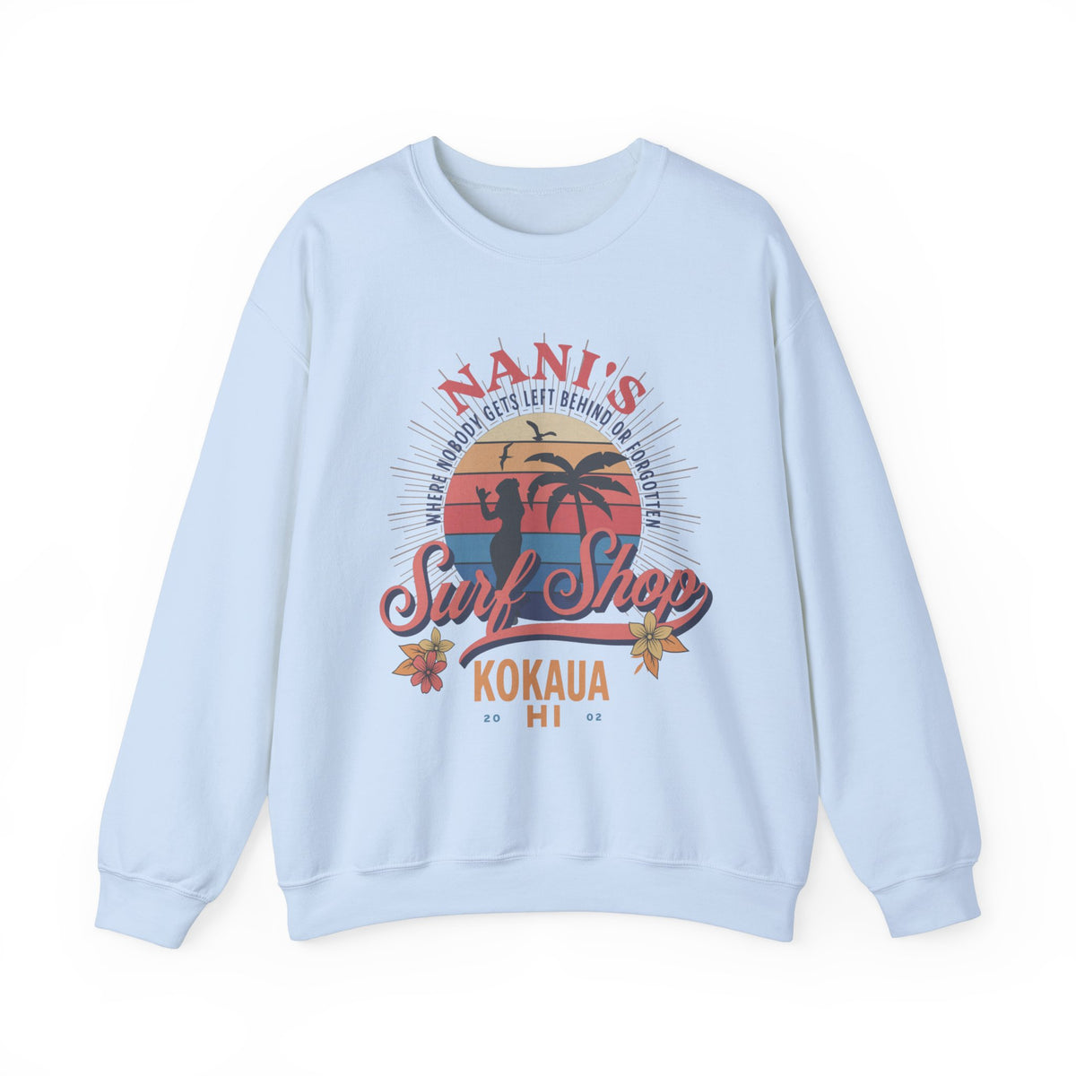 Nani's Surf Shop Gildan Unisex Heavy Blend™ Crewneck Sweatshirt