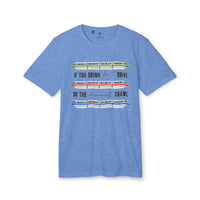 Monorail Crawl Adidas® Unisex Sport T-shirt