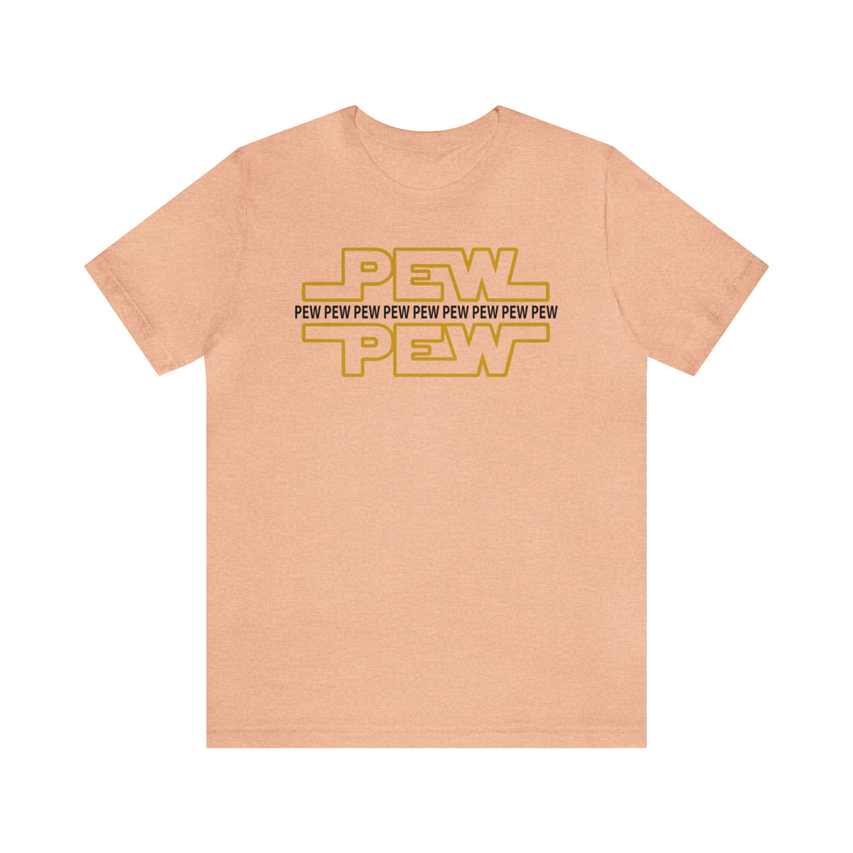 PEW PEW PEW Bella Canvas Unisex Jersey Short Sleeve Tee