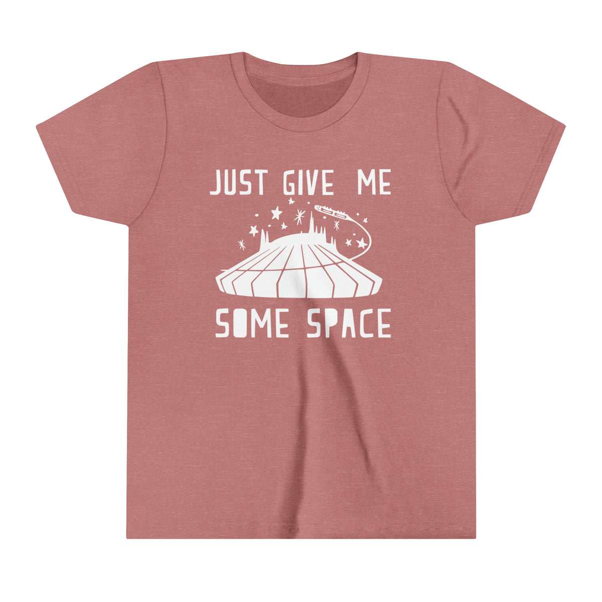Just Give Me Some Space Bella Canvas Youth Short Sleeve Tee