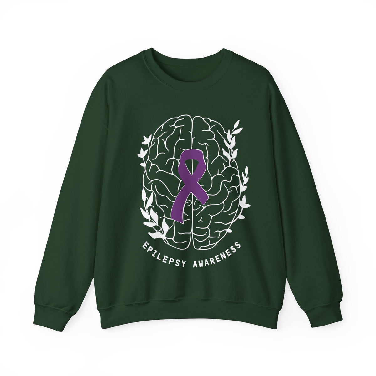 Epilepsy Awareness Gildan Unisex Heavy Blend™ Crewneck Sweatshirt