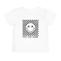 Best Day Ever Bella Canvas Toddler Short Sleeve Tee