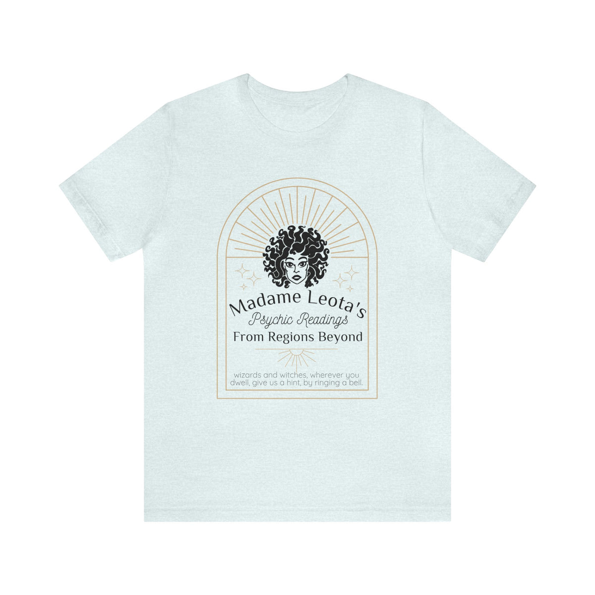 Madame Leota’s Psychic Readings Bella Canvas Unisex Jersey Short Sleeve Tee