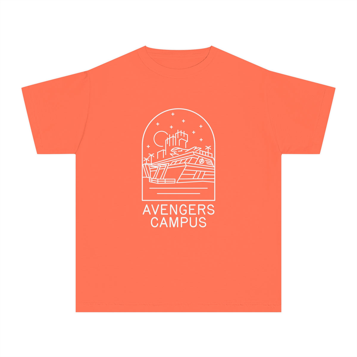 Avengers Campus Comfort Colors Youth Midweight Tee