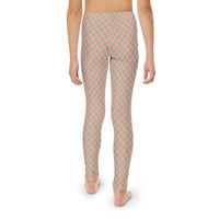 Checked Youth Full-Length Leggings