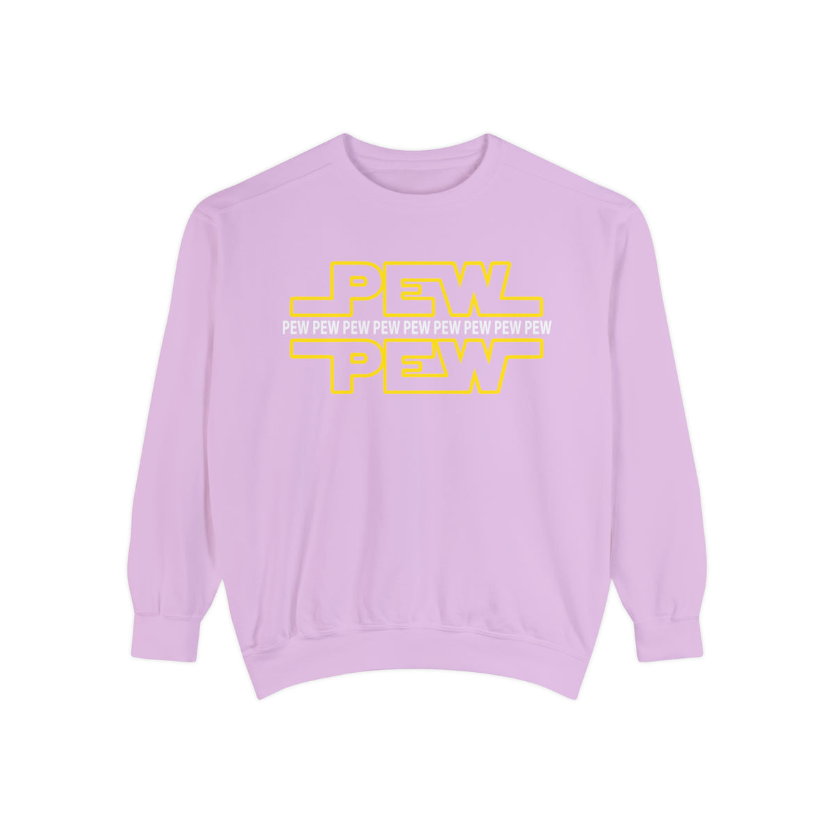 PEW PEW PEW Comfort Colors Unisex Garment-Dyed Sweatshirt