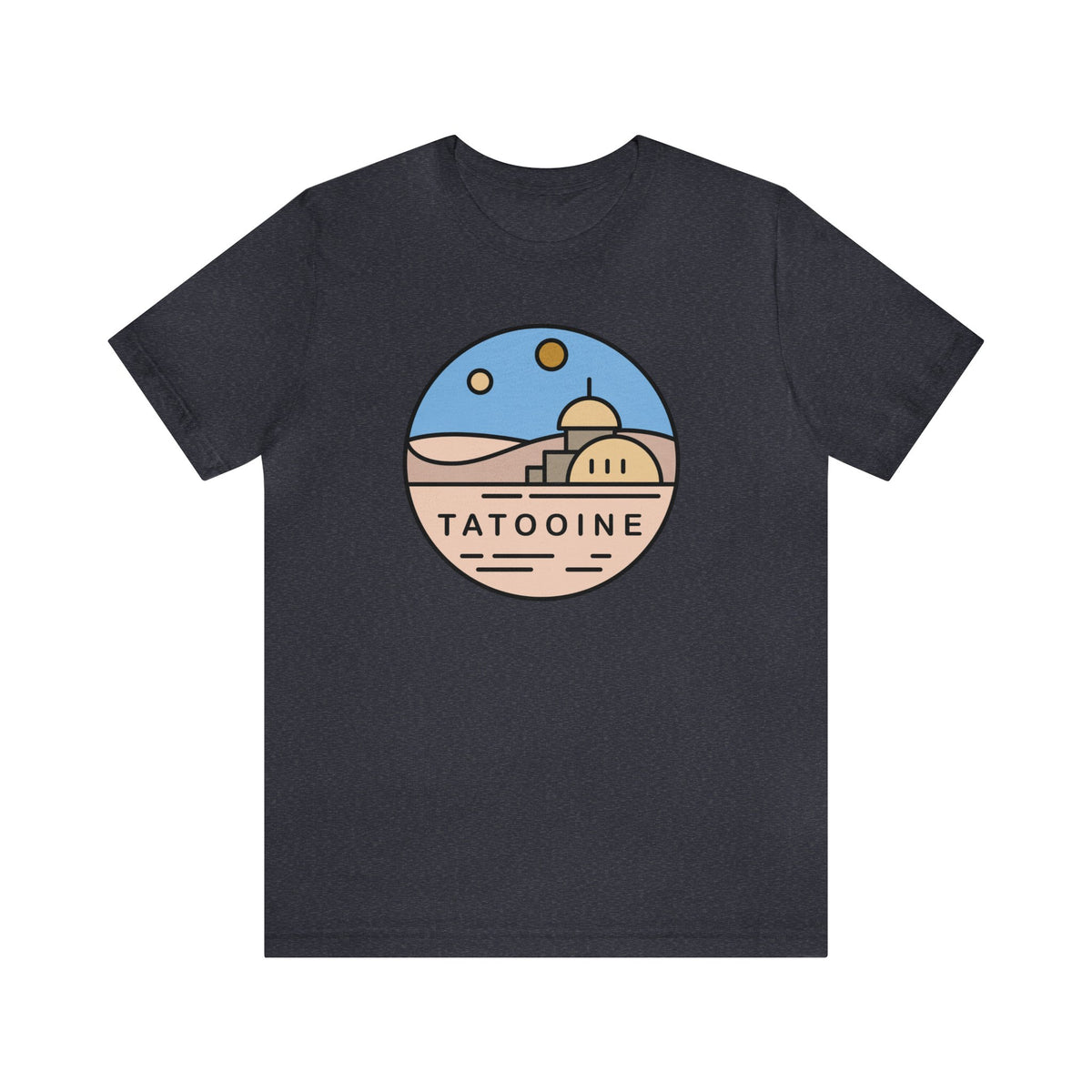 Tatooine Bella Canvas Unisex Jersey Short Sleeve Tee