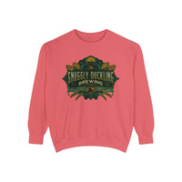 The Snuggly Duckling Brewing Comfort Colors Unisex Garment-Dyed Sweatshirt