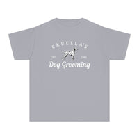 Cruella’s Dog Grooming Comfort Colors Youth Midweight Tee