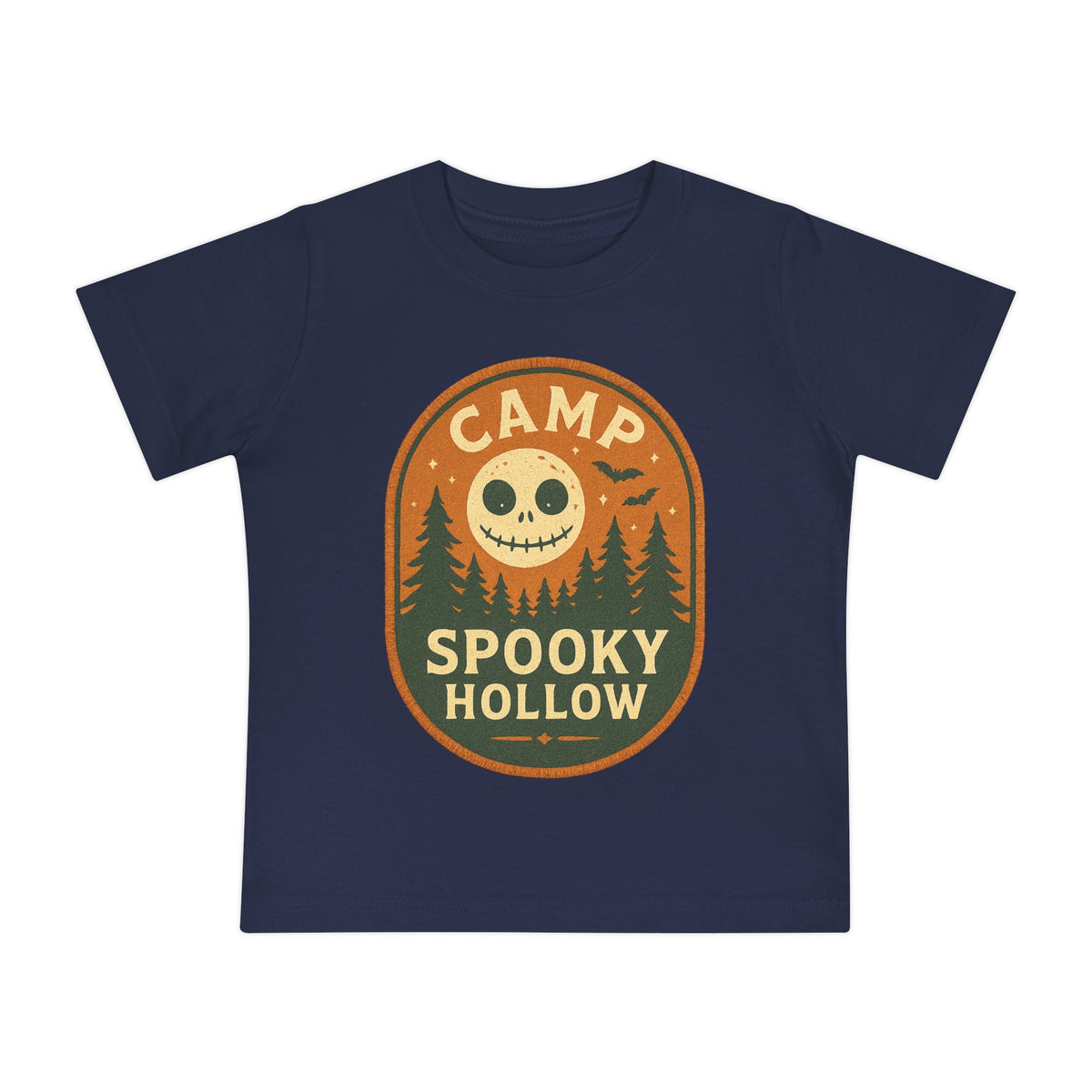 Camp Spooky Hollow Bella Canvas Baby Short Sleeve T-Shirt