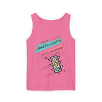 Traffic Lights Swiftie Comfort Colors Unisex Garment-Dyed Tank Top