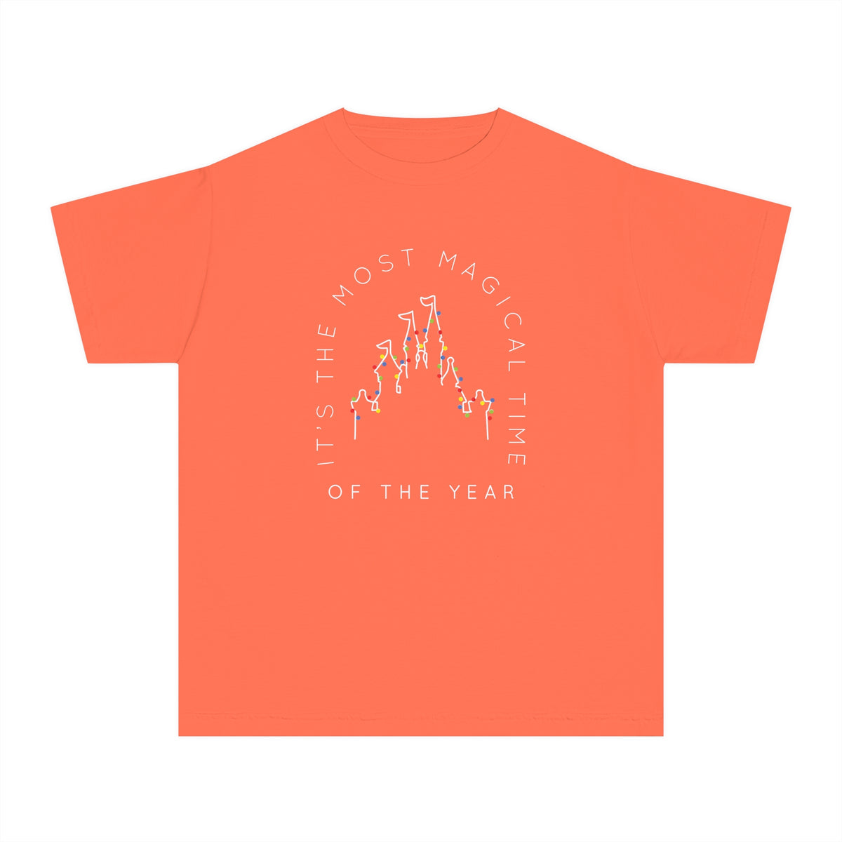 Most Magical Time Of The Year Comfort Colors Youth Midweight Tee