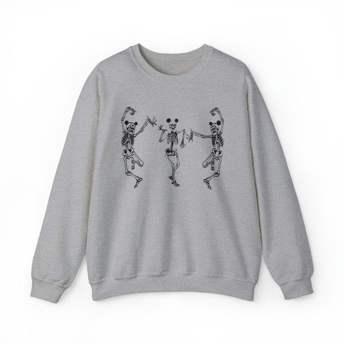 Dancing Skeletons with Ears Gildan Unisex Heavy Blend™ Crewneck Sweatshirt