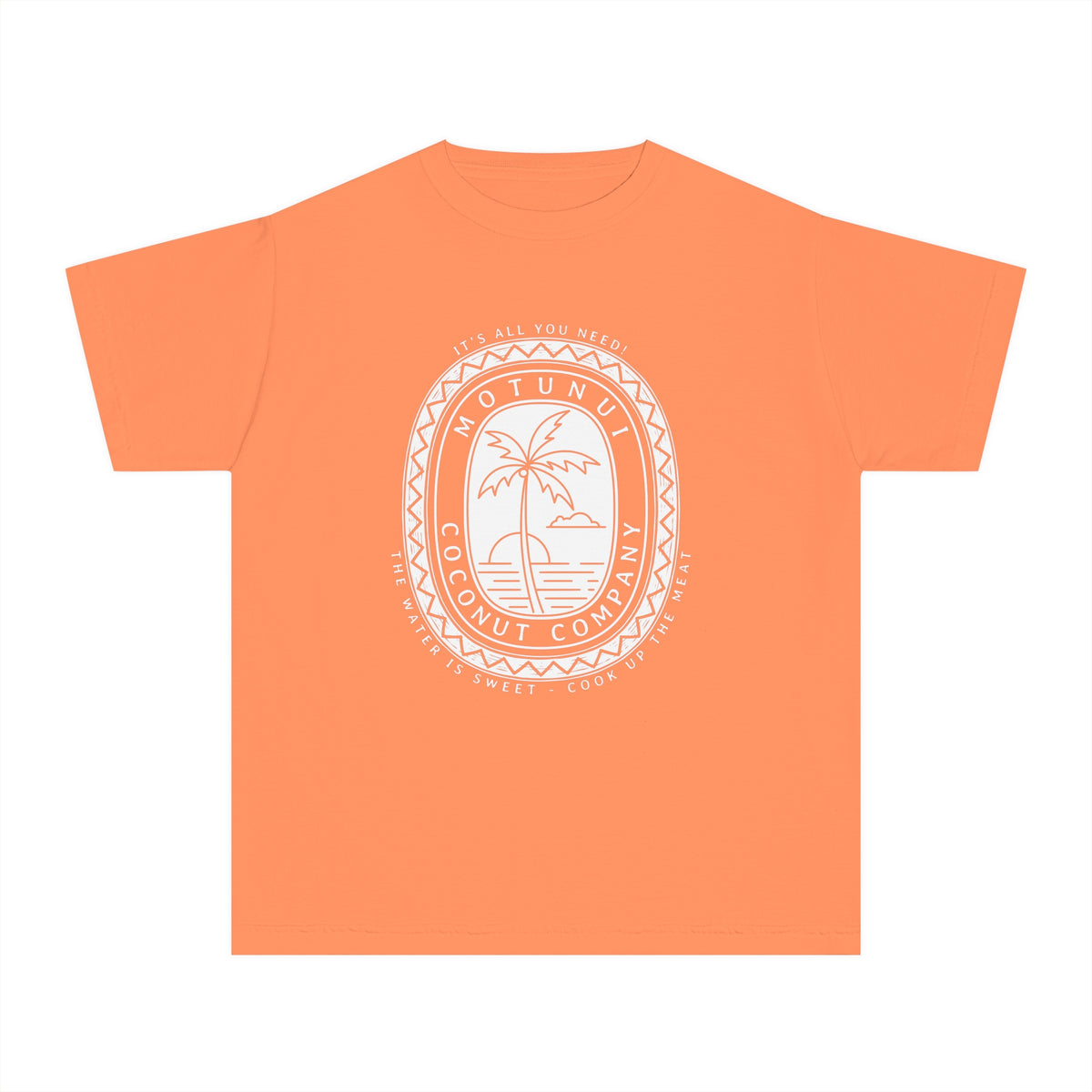 Motunui Coconut Company Comfort Colors Youth Midweight Tee
