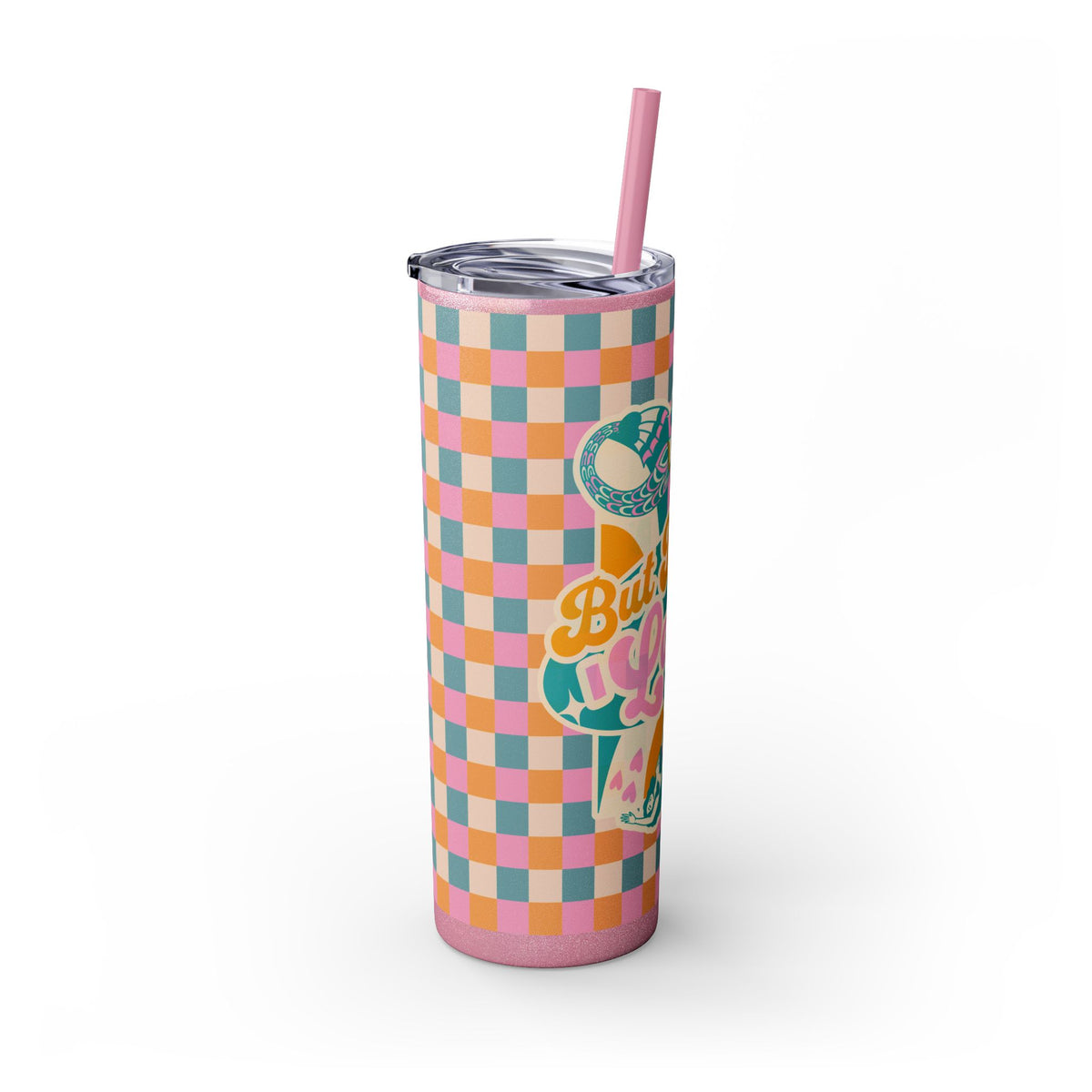 But Daddy I Love Him Maars Maker Skinny Matte Tumbler, 20oz