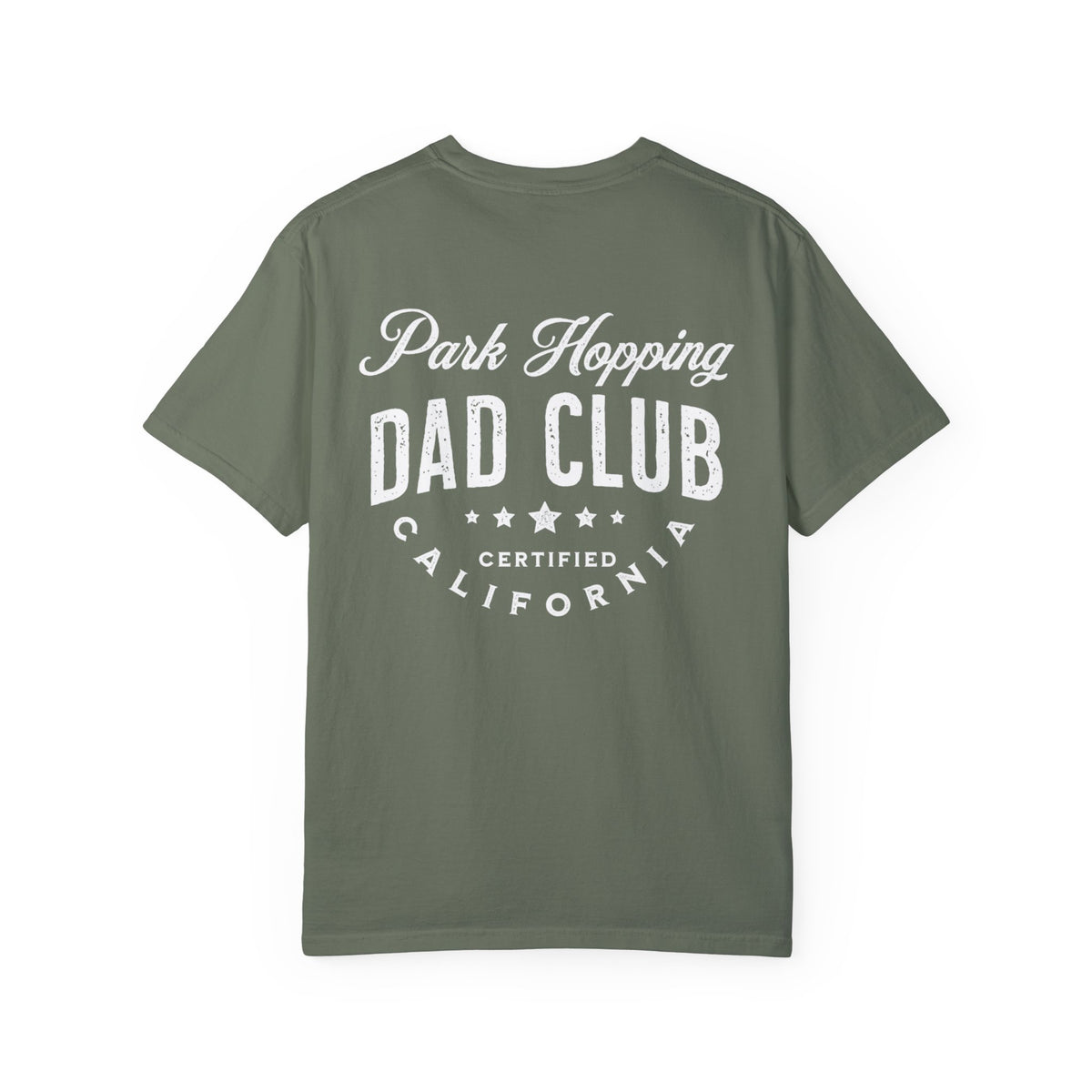Park Hopping Dad Club Comfort Colors Unisex Garment-Dyed T-shirt