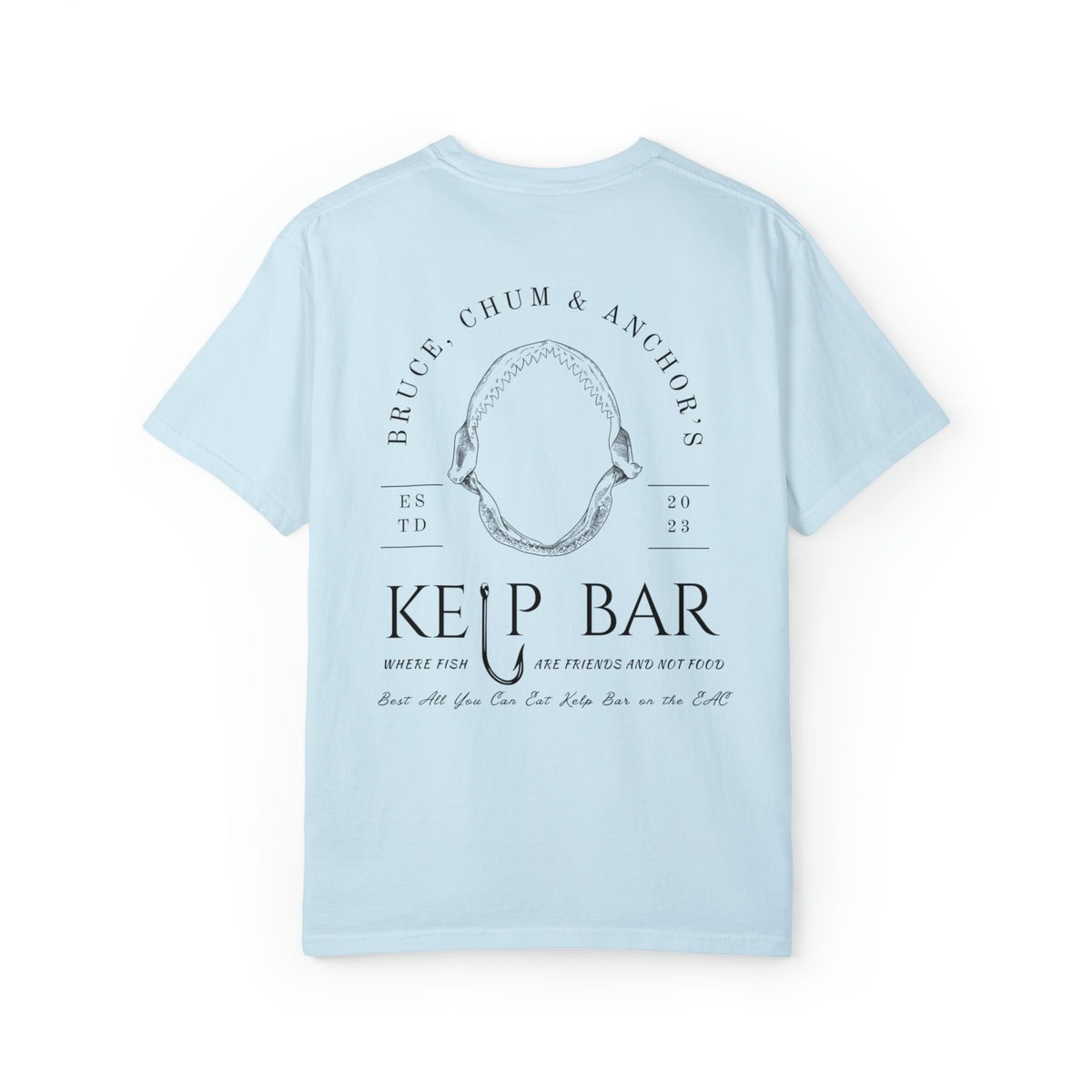 Bruce, Chum & Anchor's Kelp Bar Comfort Colors Unisex Garment-Dyed T-shirt