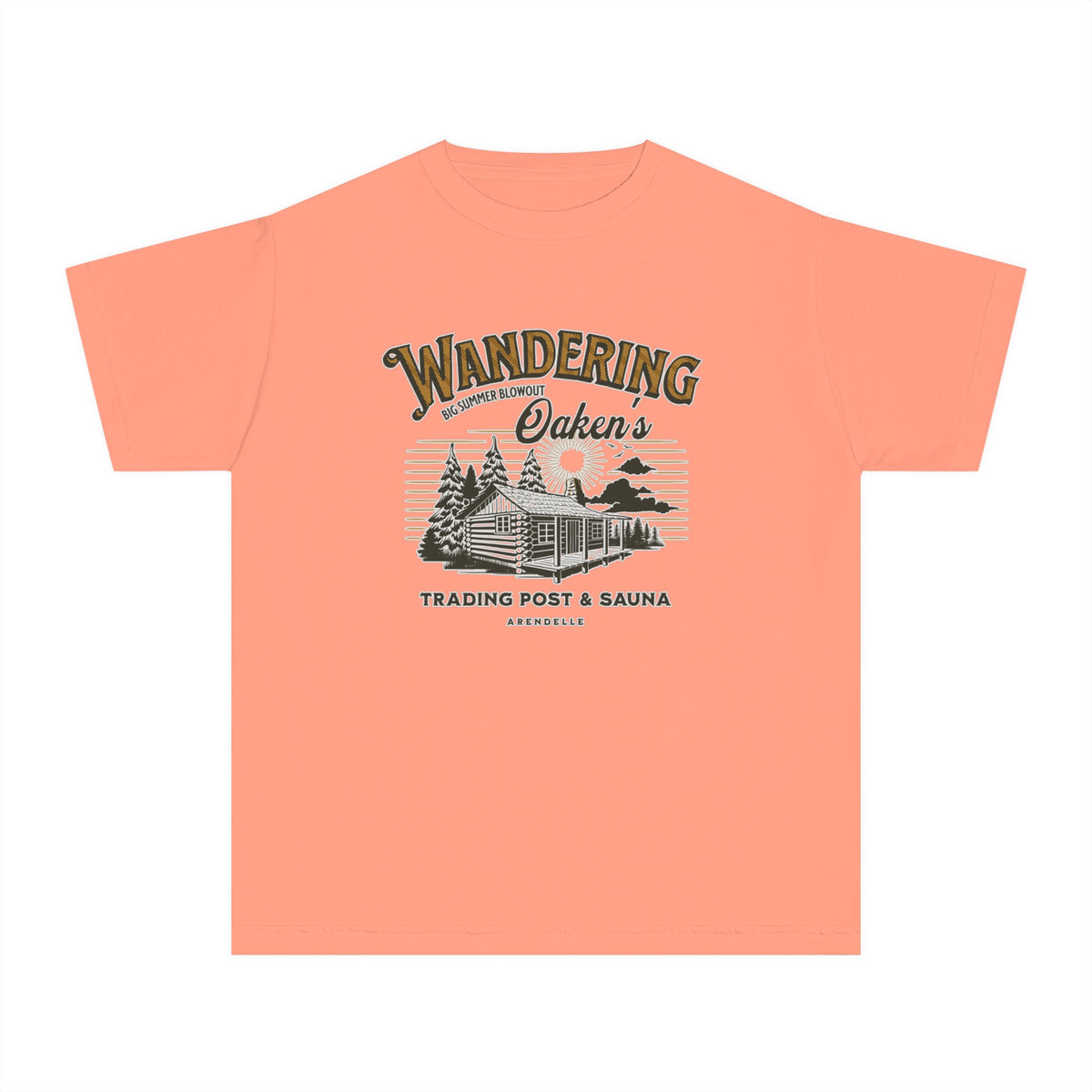 Wandering Oaken’s Trading Post Comfort Colors Youth Midweight Tee