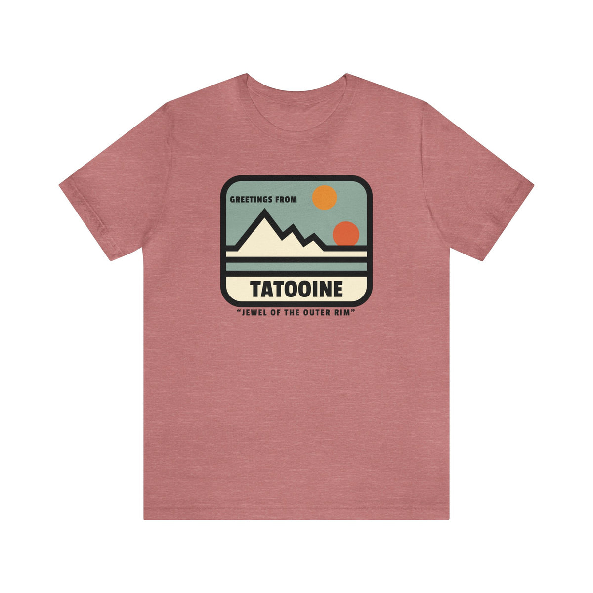 Tatooine Bella Canvas Unisex Jersey Short Sleeve Tee