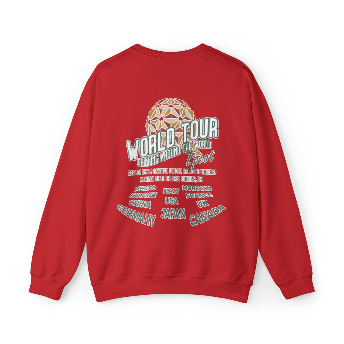 World Tour Gildan Unisex Heavy Blend™ Crewneck Sweatshirt