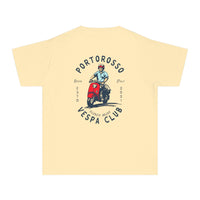 Portorosso Vespa Club Comfort Colors Youth Midweight Tee