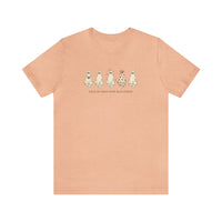 Trick or Treat Down Main Street Unisex Jersey Short Sleeve Tee