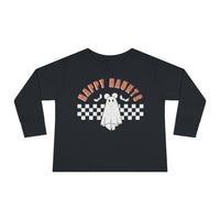 Happy Haunts Rabbit Skins Toddler Long Sleeve Tee