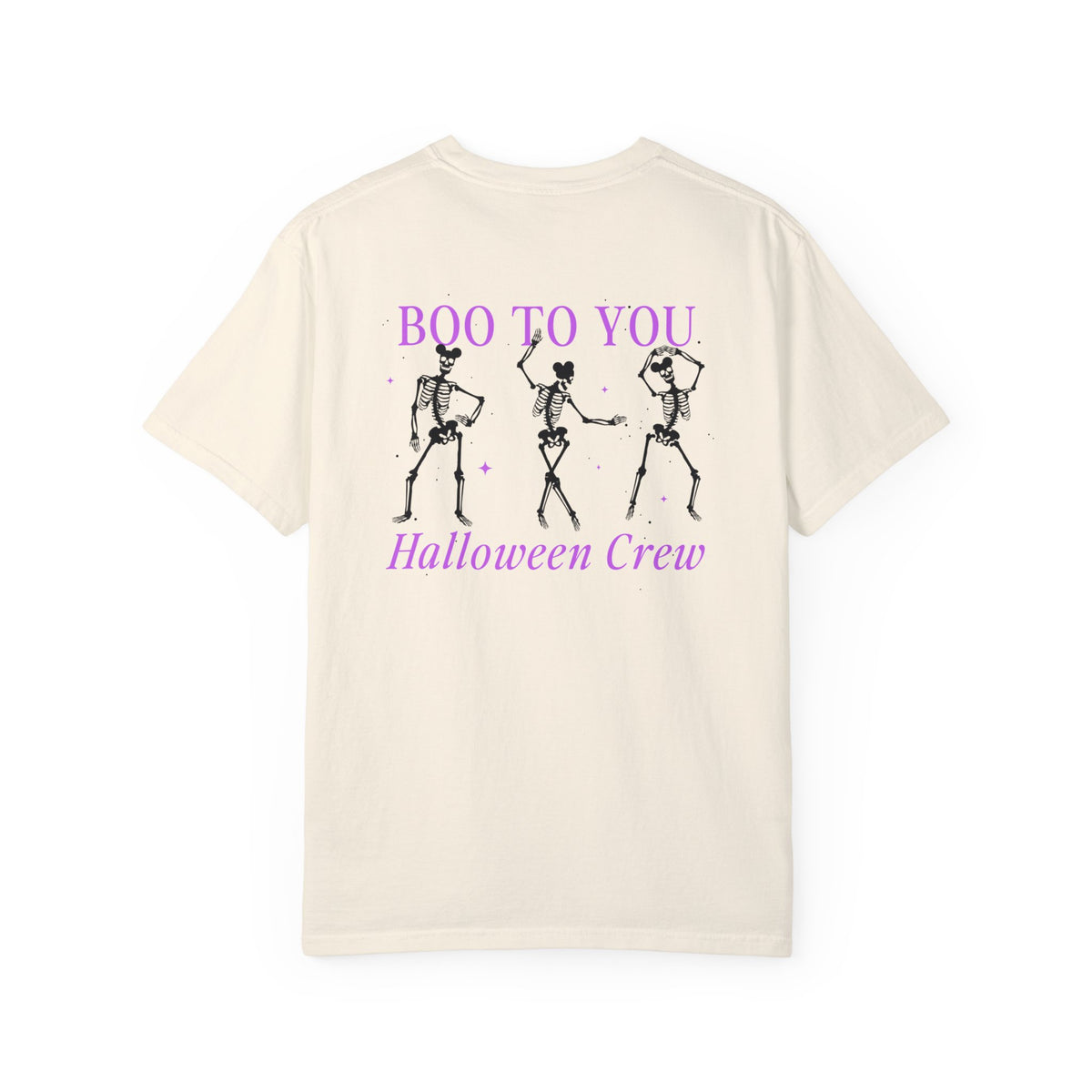 Boo To You Halloween Crew Comfort Colors Unisex Garment-Dyed T-shirt