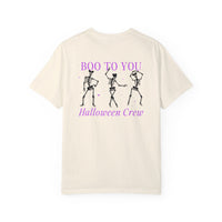 Boo To You Halloween Crew Comfort Colors Unisex Garment-Dyed T-shirt