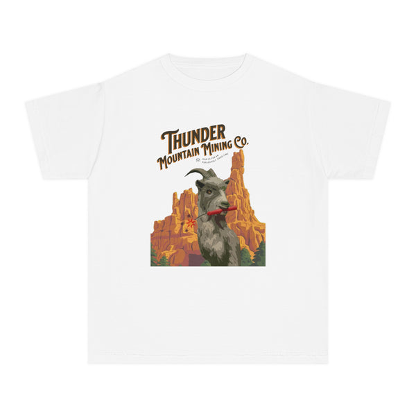 Thunder Mountain Mining Co. Comfort Colors Youth Midweight Tee
